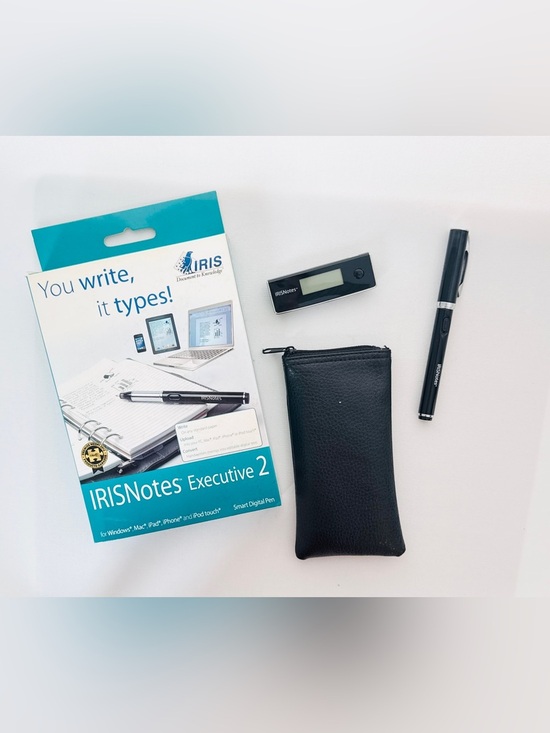 iris Other - IRISNotes Executive 2 Smart Digital Pen - Convert Handwriting to Text